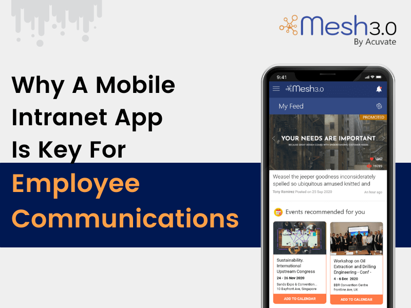 Why A Mobile Intranet App Is Key For Employee Communications