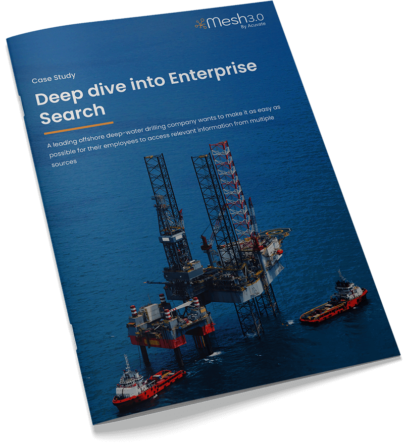 Deep Dive Into Enterprise Search Mockup A4